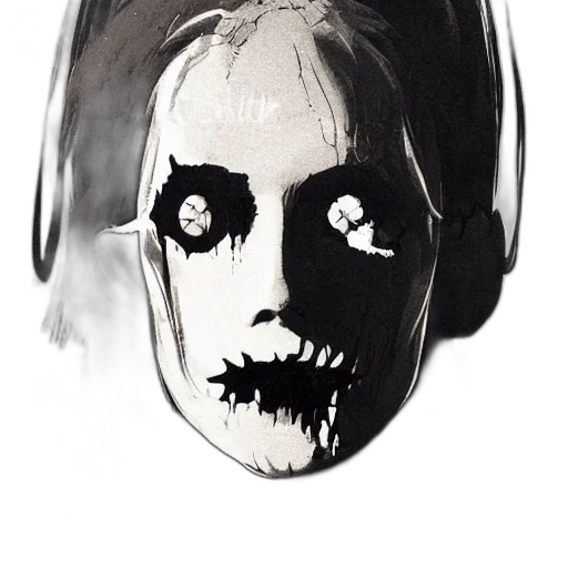 mask, face, concept art, comic book art transparent PNG cut-out