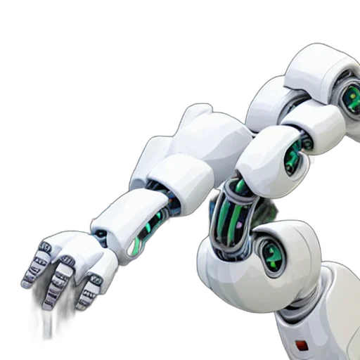 robot, 3d render, cyberpunk, concept art transparent PNG cut-out