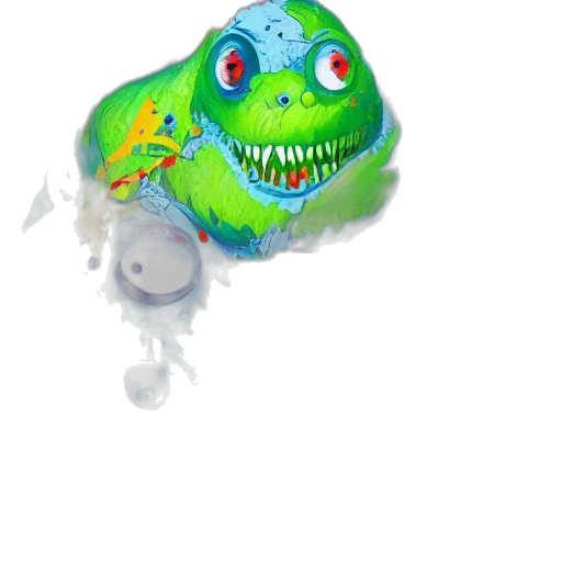 creature, dragon, staff, animal transparent PNG cut-out