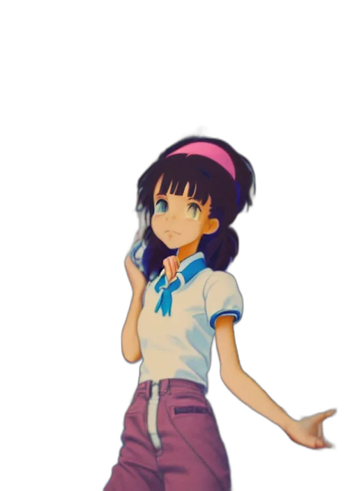 staff, dress, hat, robot transparent PNG cut-out