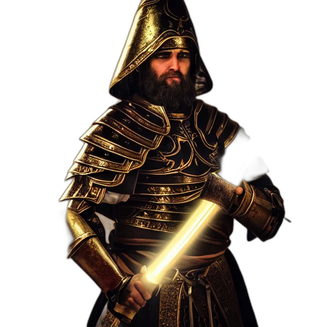 sword, staff, weapon, fantasy art transparent PNG cut-out