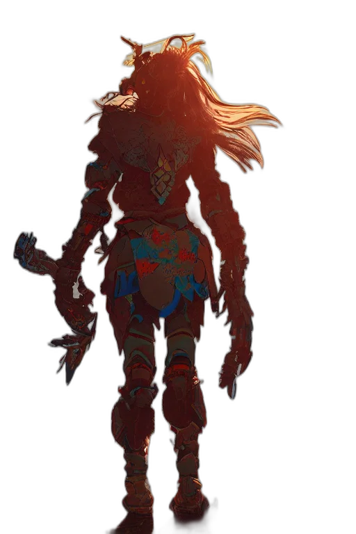 mask, staff, creature, robot transparent PNG cut-out
