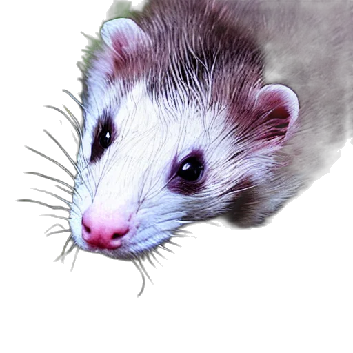 animal, creature, hair, staff transparent PNG cut-out