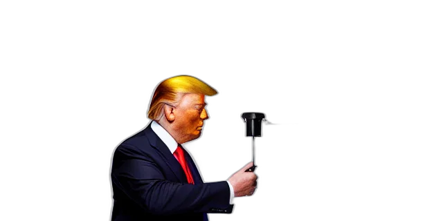 weapon, staff, umbrella, hair transparent PNG cut-out
