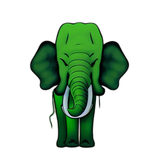 animal, staff, creature, 3d render transparent PNG cut-out