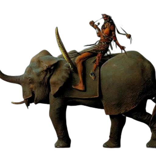 animal, concept art, 3d render, fantasy art transparent PNG cut-out