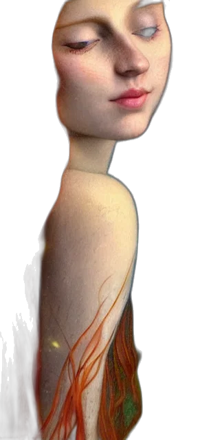 face, staff, robot, creature transparent PNG cut-out