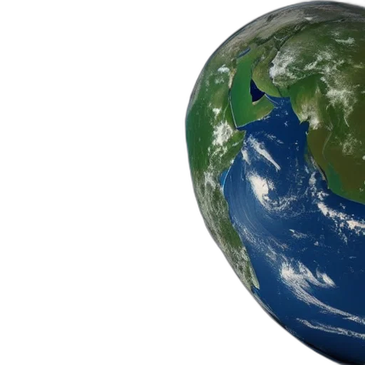 outer space, projection, satellite, view transparent PNG cut-out