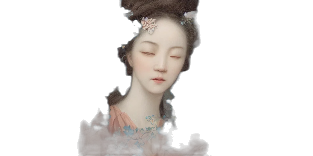 face, crown, dress, mask transparent PNG cut-out