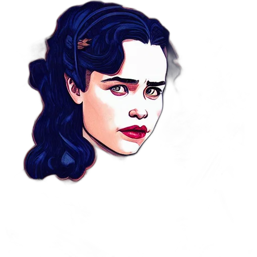 face, crown, pixel art, comic book art transparent PNG cut-out