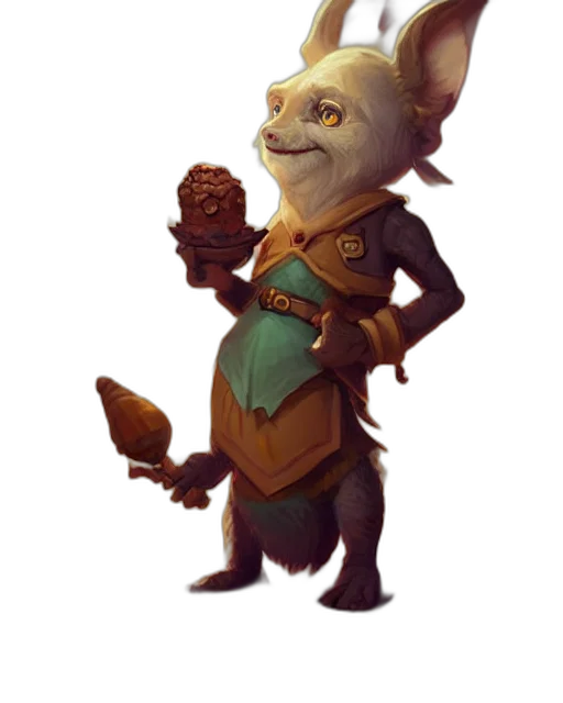 staff, creature, face, weapon transparent PNG cut-out