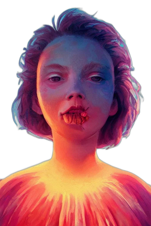 face, mask, creature, dress transparent PNG cut-out