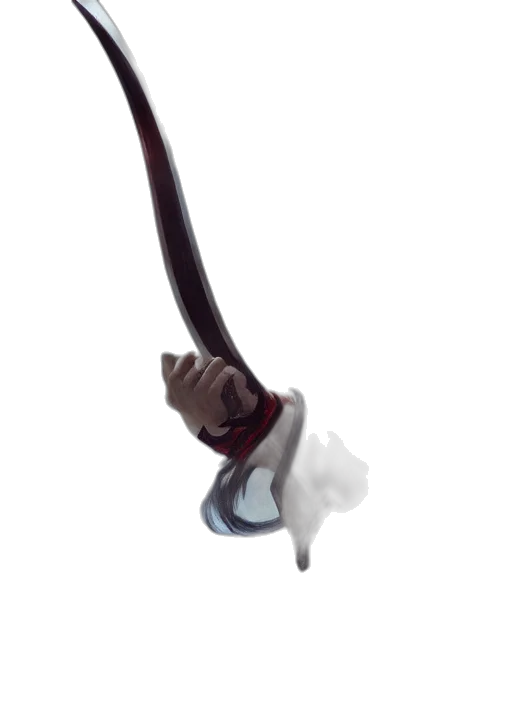 staff, weapon, sword, hair transparent PNG cut-out