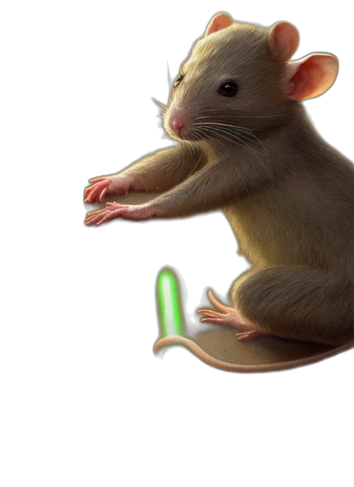 animal, staff, weapon, creature transparent PNG cut-out