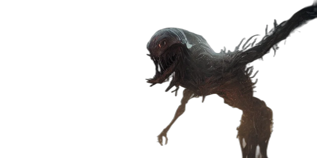 creature, animal, hair, dragon transparent PNG cut-out