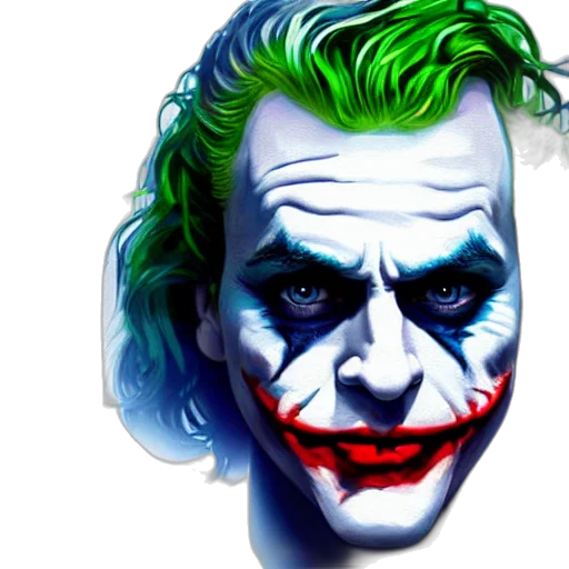 face, mask, comic book art, photorealistic transparent PNG cut-out