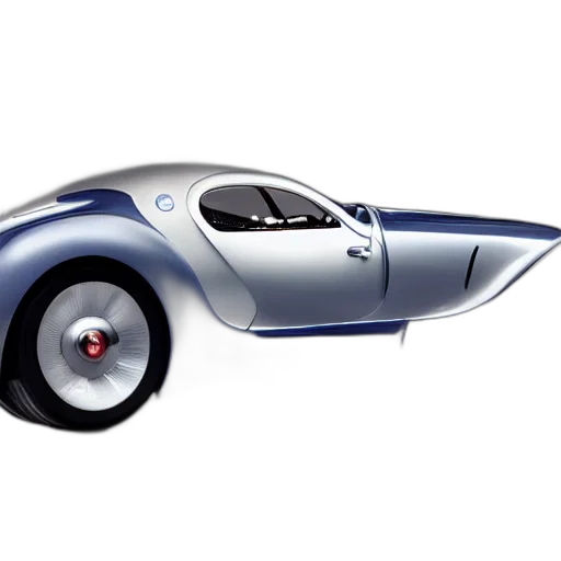 car, 3d render, concept art, photorealistic transparent PNG cut-out