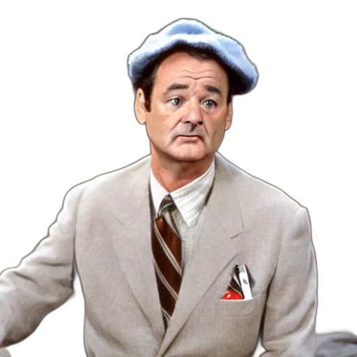 hat, staff, face, jacket transparent PNG cut-out