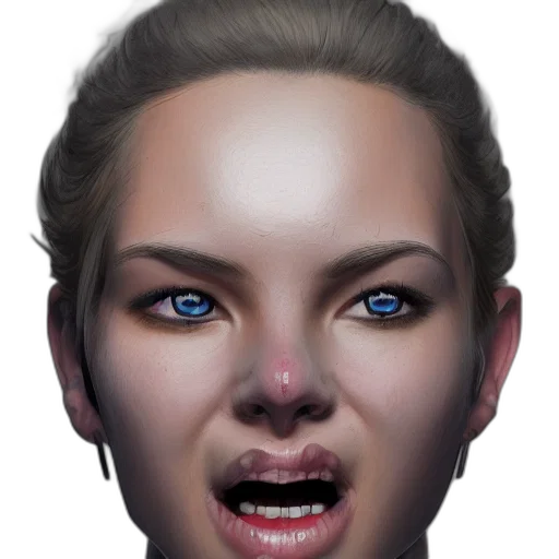 face, mask, creature, robot transparent PNG cut-out