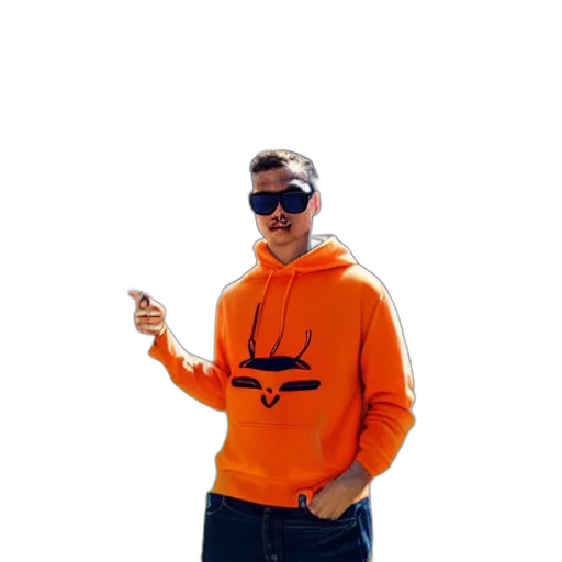 jacket, staff, animal, creature transparent PNG cut-out