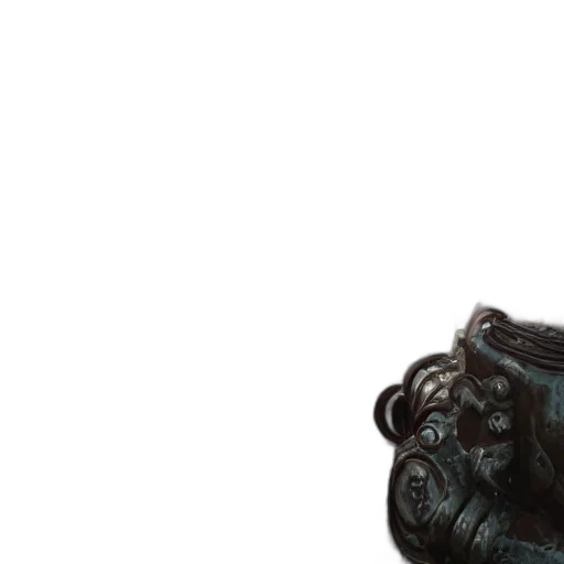 dragon, staff, mask, crown transparent PNG cut-out
