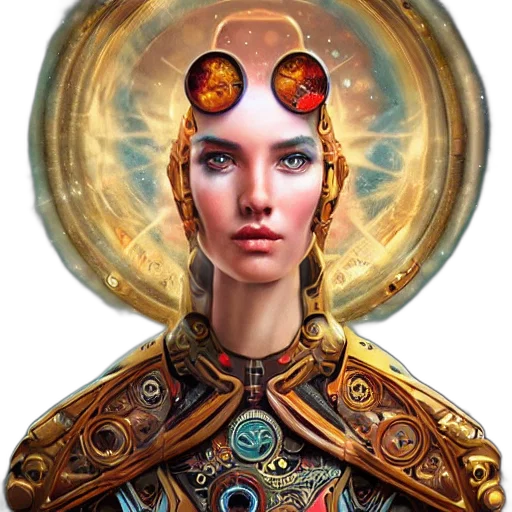 jewelry, crown, face, robot transparent PNG cut-out