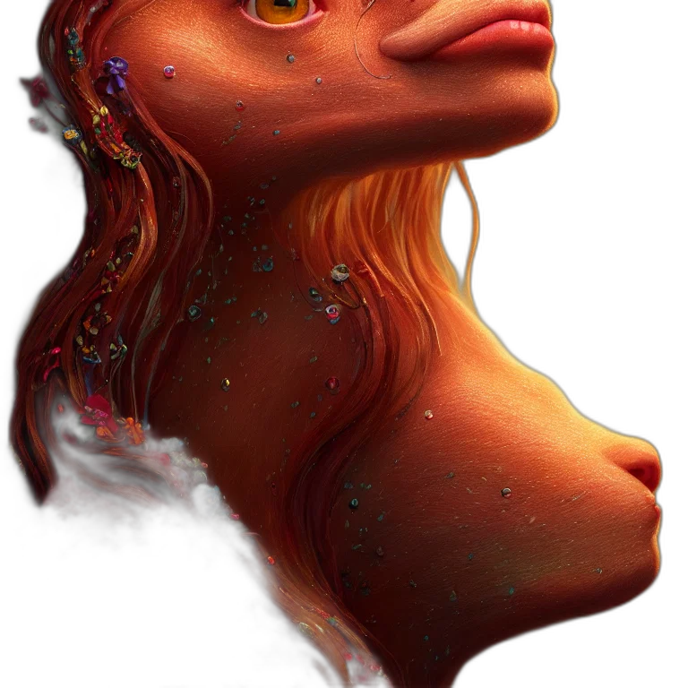 face, mask, creature, dragon transparent PNG cut-out