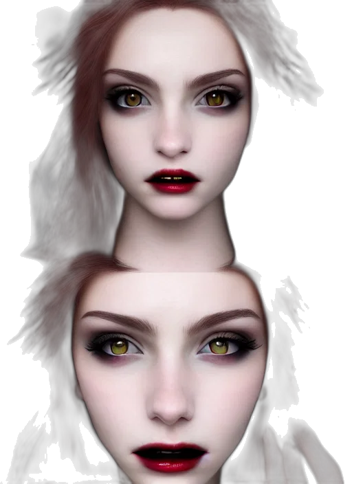 face, fantasy art, photorealistic, concept art transparent PNG cut-out