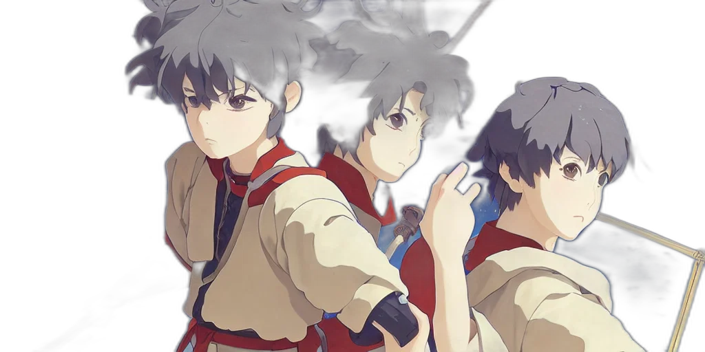 anime, concept art, fantasy art, pixel art transparent PNG cut-out