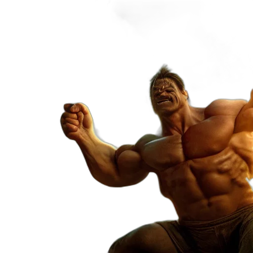 concept art, 3d render, photorealistic, comic book art transparent PNG cut-out