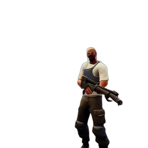 weapon, staff, mask, jacket transparent PNG cut-out