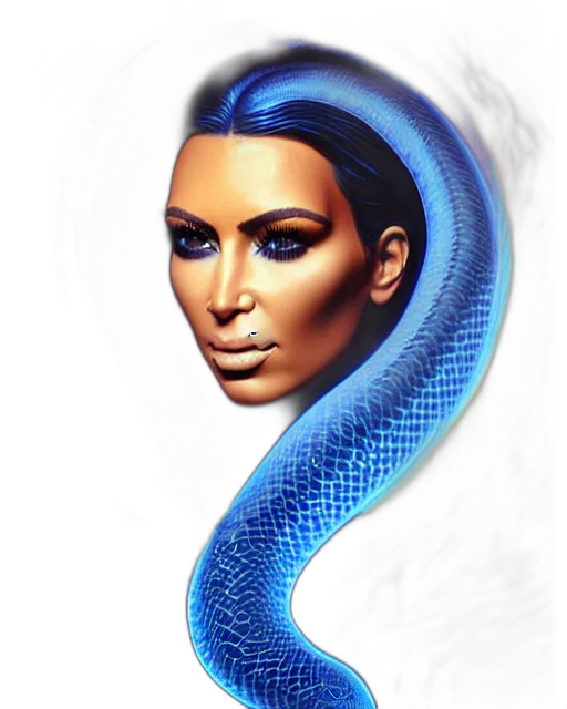 hair, face, mask, dragon transparent PNG cut-out
