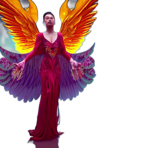 dress, concept art, 3d render, fantasy art transparent PNG cut-out