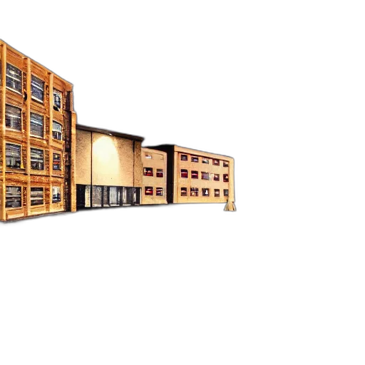 building, furniture, 3d render, photorealistic transparent PNG cut-out