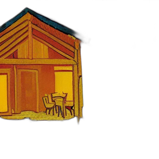 building, furniture, concept art, 3d render transparent PNG cut-out