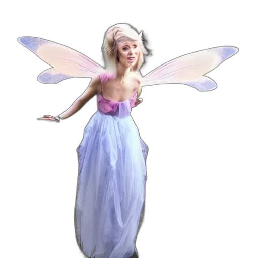 dress, creature, staff, concept art transparent PNG cut-out