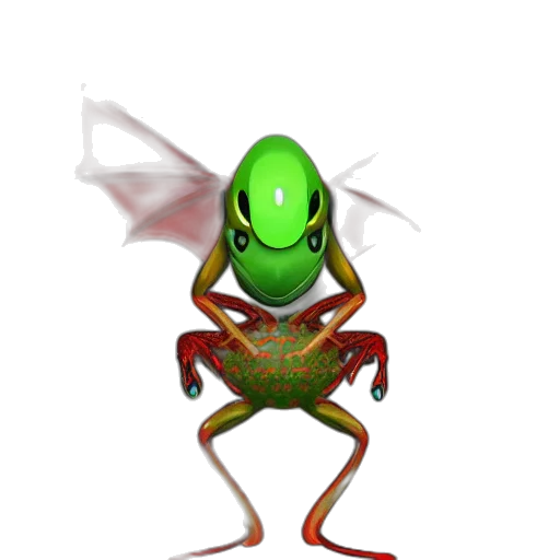 creature, animal, dragon, robot transparent PNG cut-out