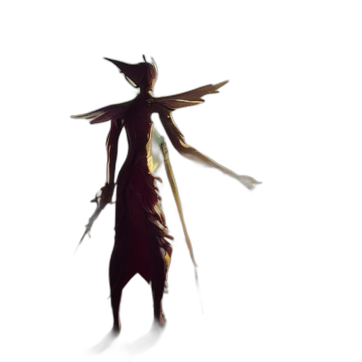 staff, creature, dress, dragon transparent PNG cut-out