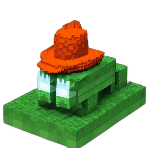 hat, crown, robot, building transparent PNG cut-out