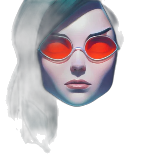 mask, face, robot, jacket transparent PNG cut-out