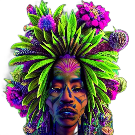 crown, flower, mask, hat transparent PNG cut-out