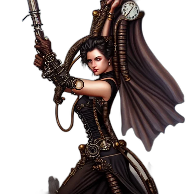 staff, weapon, sword, fantasy art transparent PNG cut-out