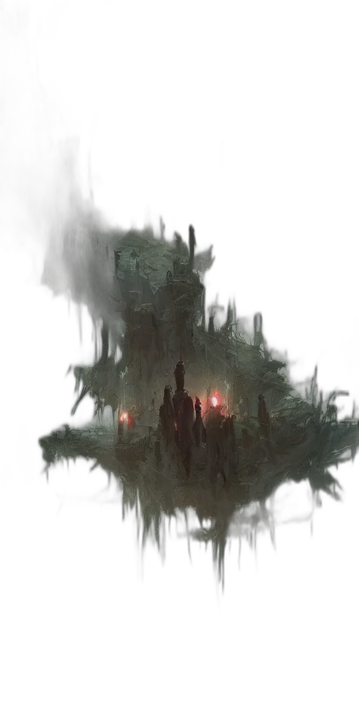 creature, dragon, crown, mask transparent PNG cut-out