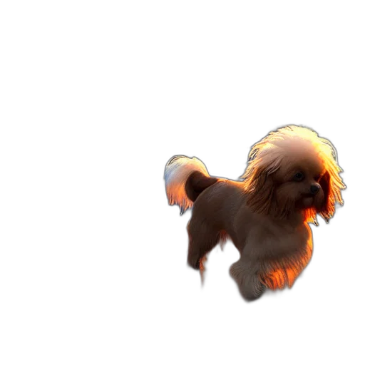 creature, animal, staff, hair transparent PNG cut-out