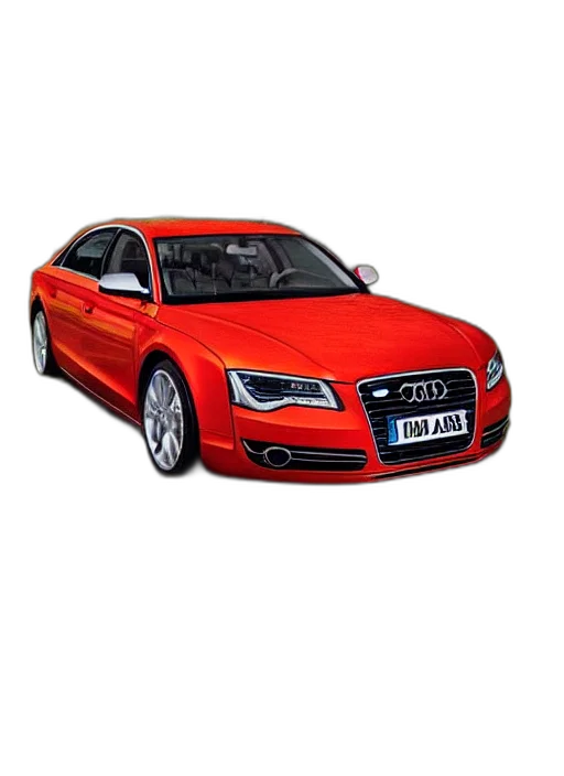 car, 3d render, photorealistic, beautiful transparent PNG cut-out
