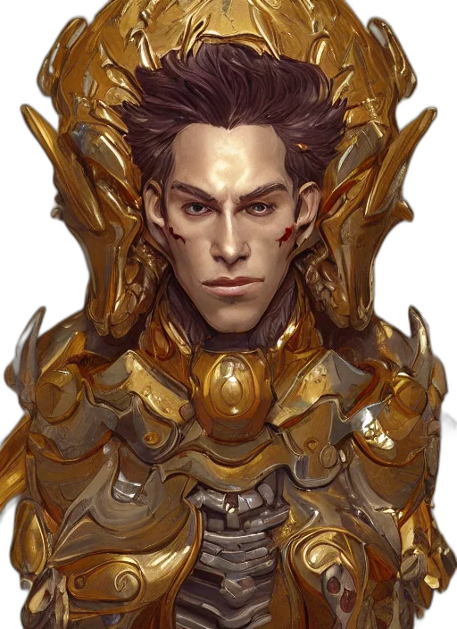 crown, face, dragon, sword transparent PNG cut-out