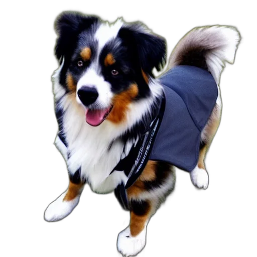 jacket, animal, umbrella, staff transparent PNG cut-out