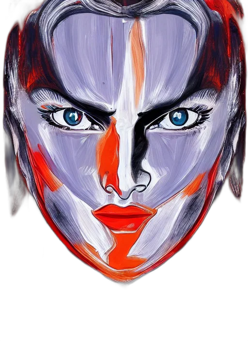 mask, face, photorealistic, watercolor transparent PNG cut-out