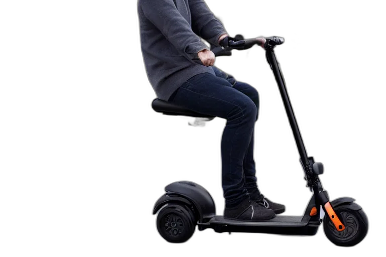 staff, robot, mobility, scooter transparent PNG cut-out