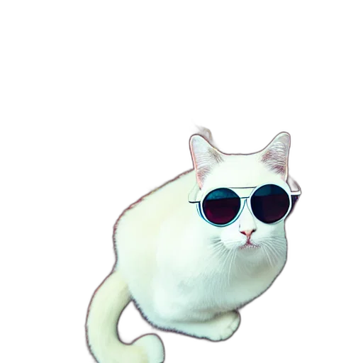 animal, staff, creature, vaporwave transparent PNG cut-out